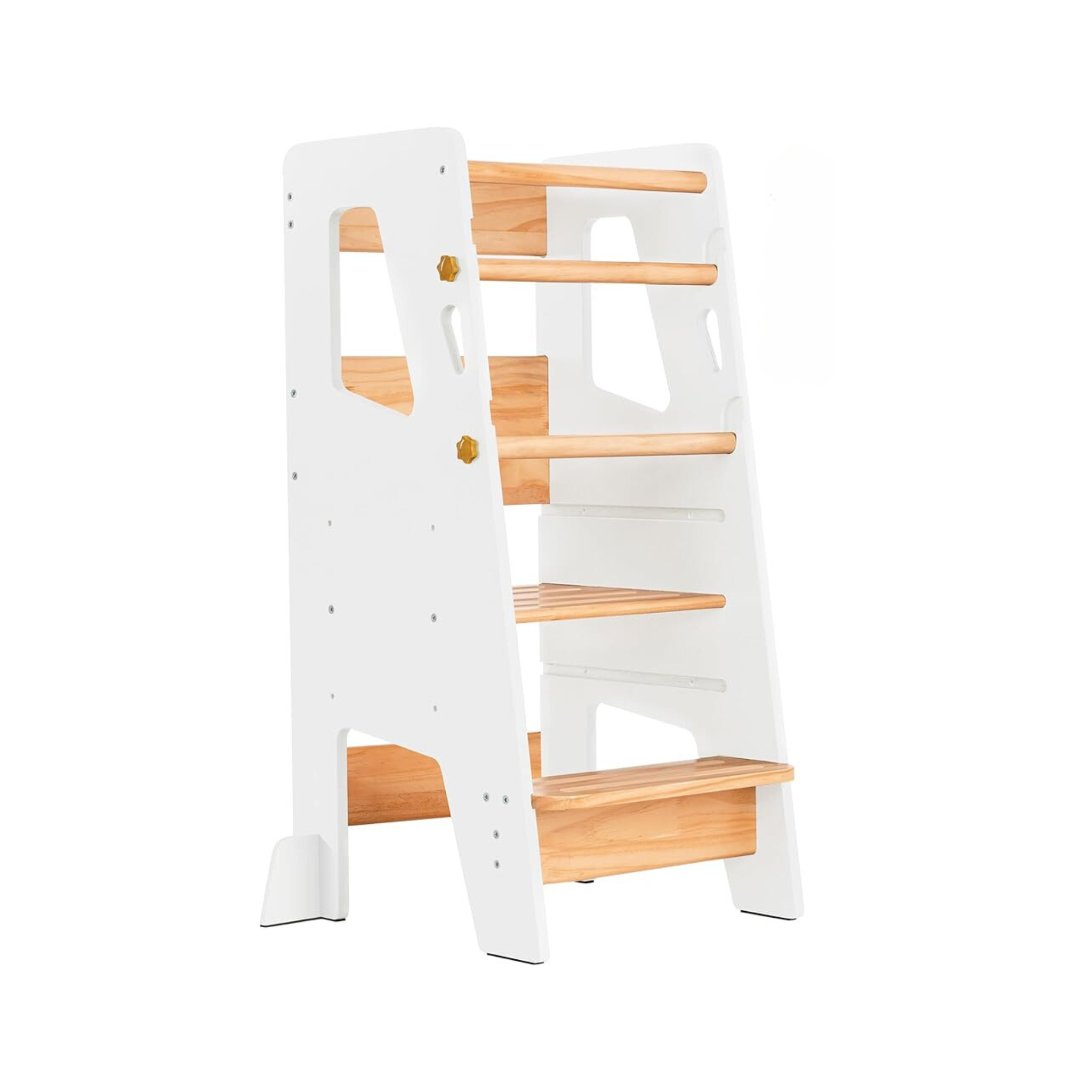 Toddler Learning Towers Montessori Learning - Adjustable toddler learning tower for safe kitchen access, promoting independence in young children